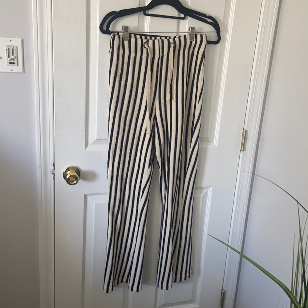 Striped flare pants - luxxel